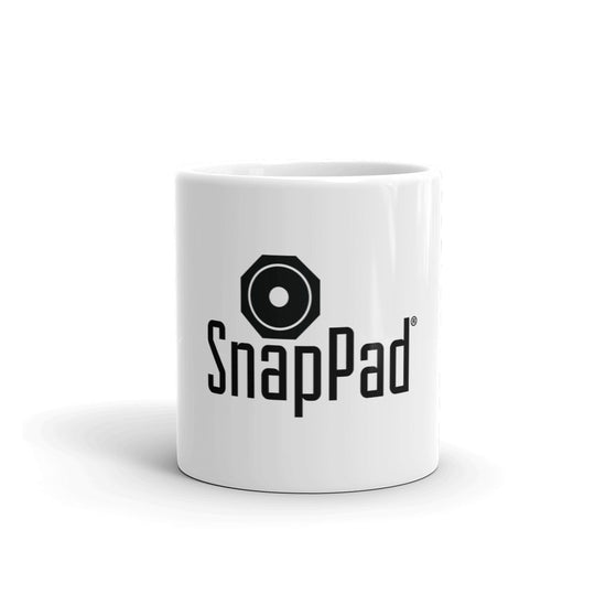 Glossy White SnapPad Mug